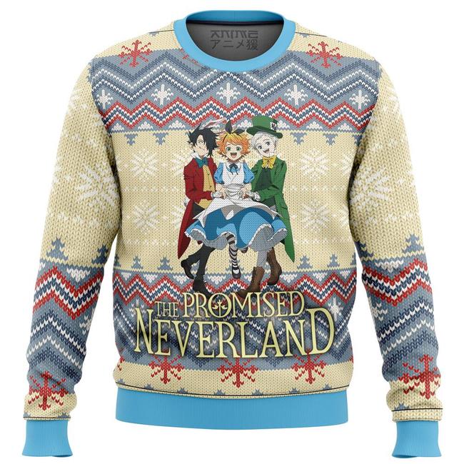 Promised Neverland Alt Premium Ugly Christmas Sweater Amazing Gift Idea Thanksgiving Gift