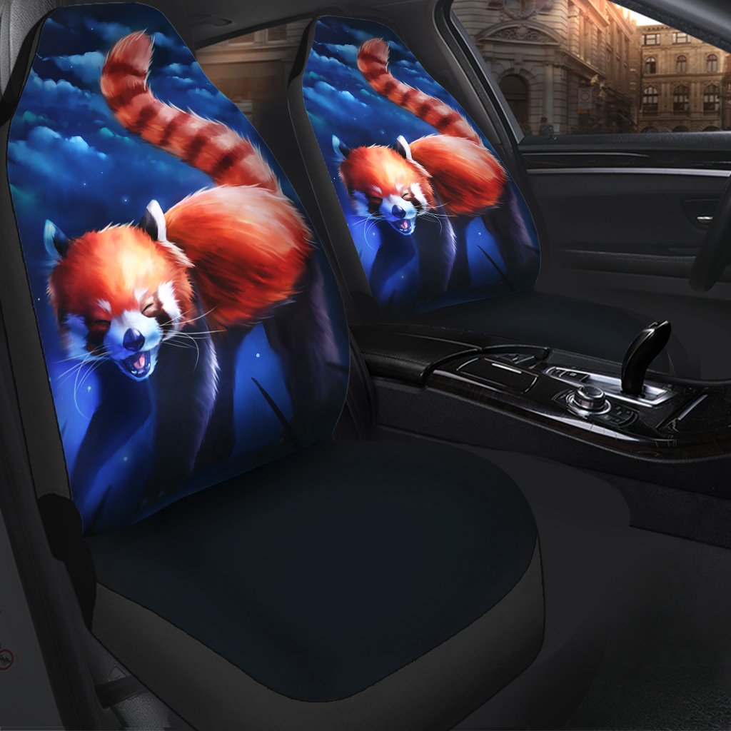 Red Panda Seat Covers