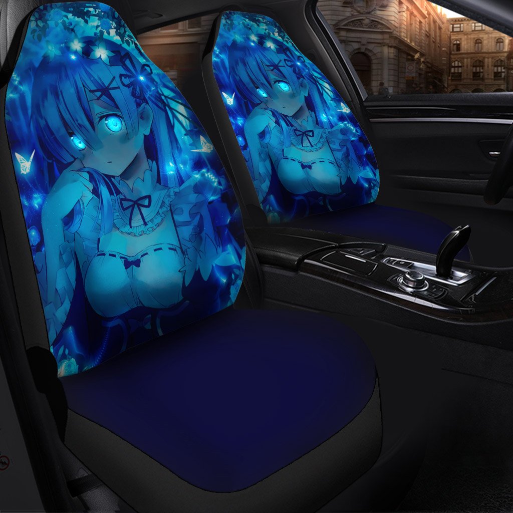 Rem Anime Girl Seat Covers