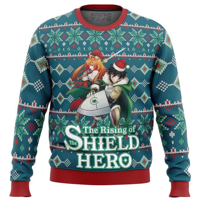 Rising Of The Shield Hero Alt Premium Ugly Christmas Sweater Amazing Gift Idea Thanksgiving Gift