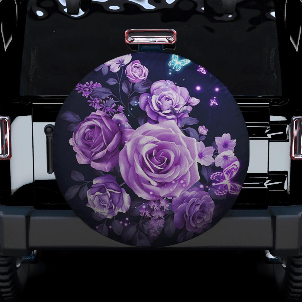 Rose Spare Tire Cover Gift For Campers