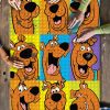 Schooby Doo Face Funny Jigsaw Puzzle