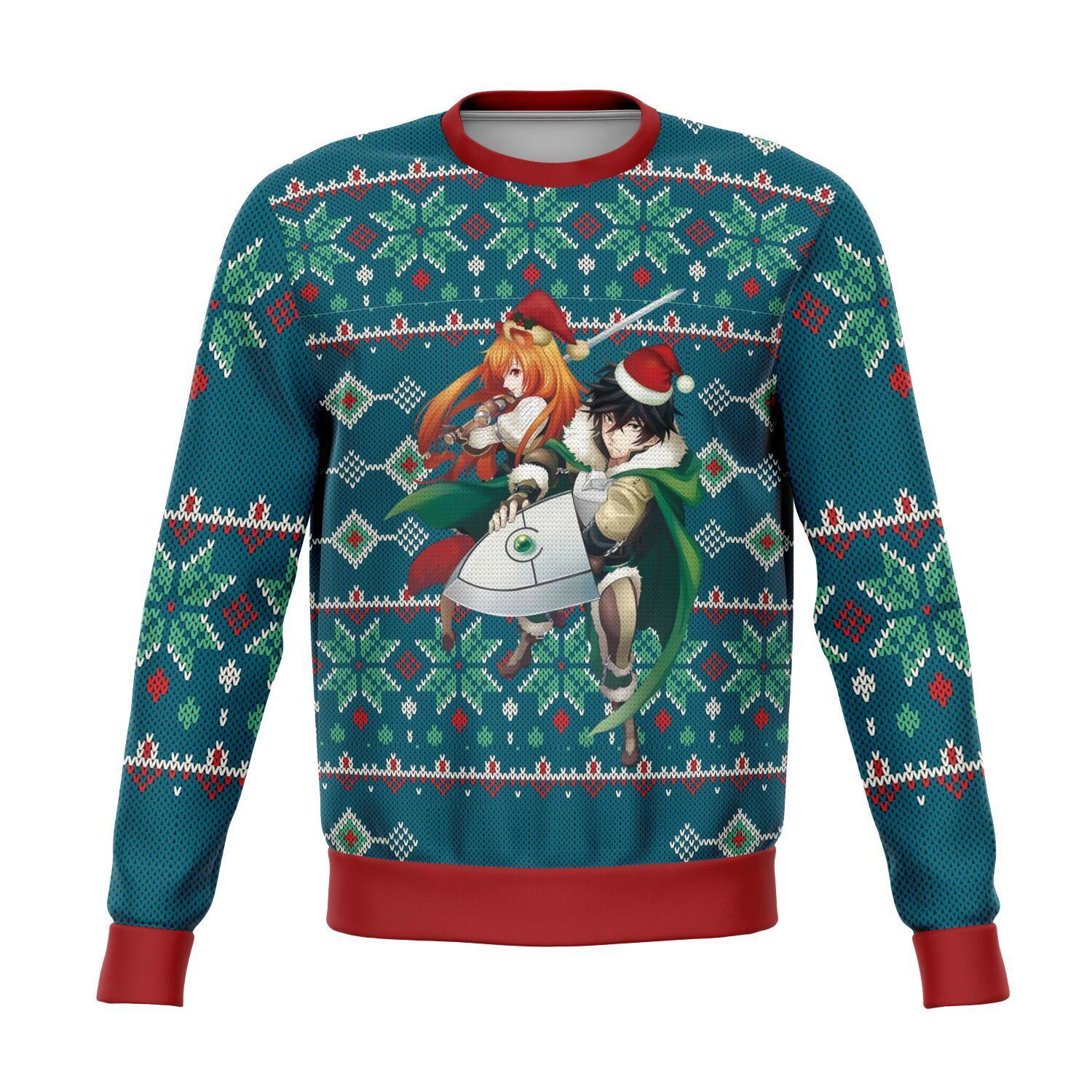 Shield Hero Premium Ugly Christmas Sweater Amazing Gift Idea Thanksgiving Gift