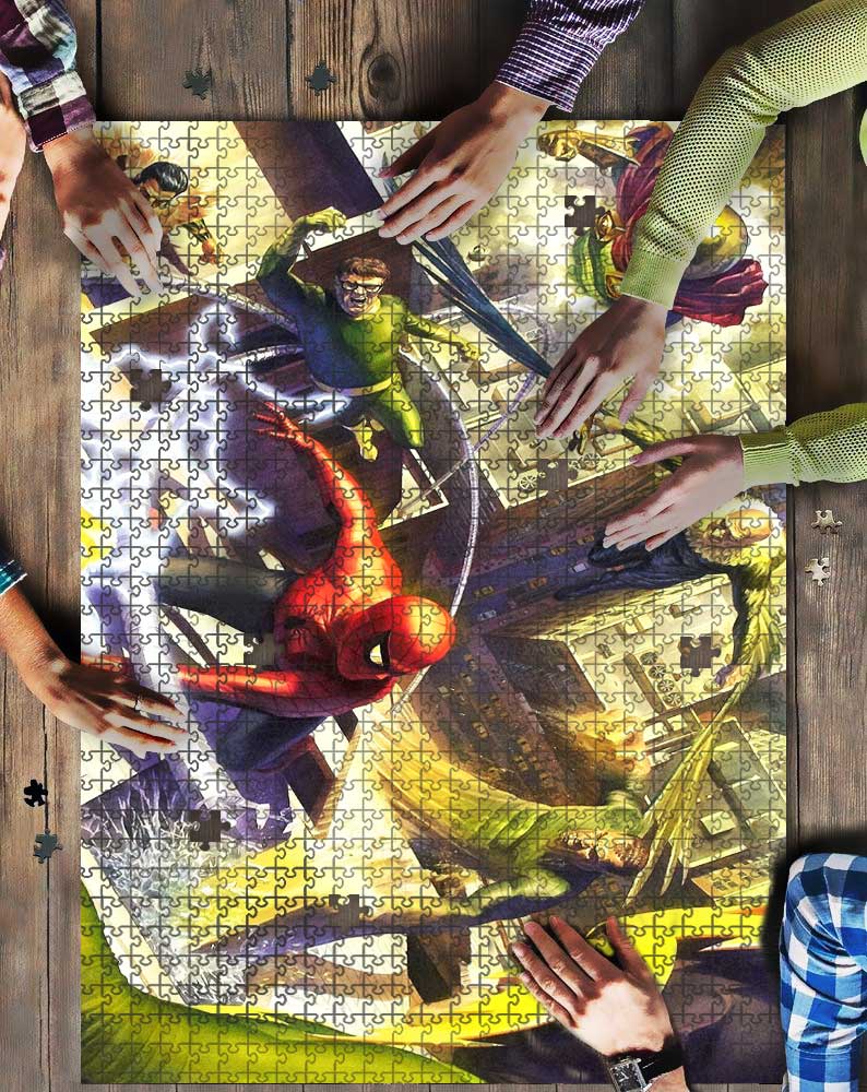 Sipderman Mock Jigsaw Puzzle