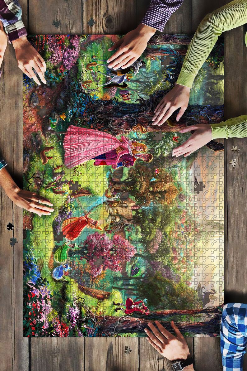 Sleep Beauty Jigsaw Puzzle Mc