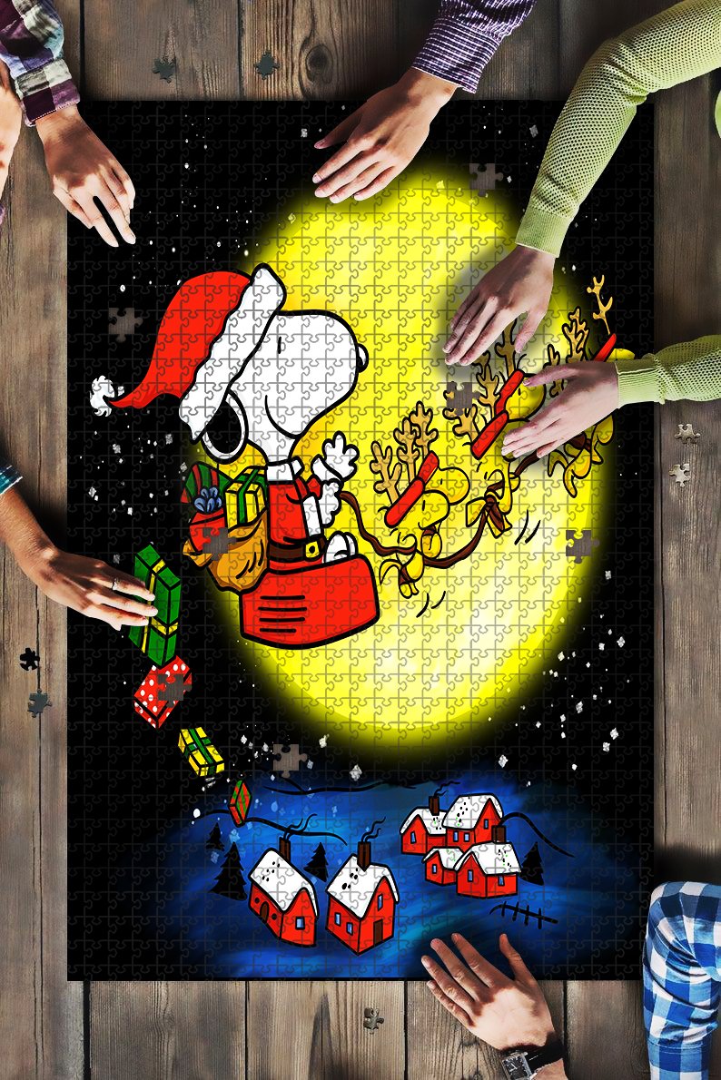Snoopy Christmas Jigsaw Puzzle