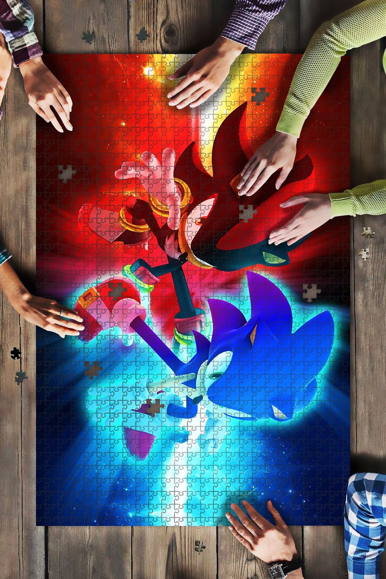 Sonic Fight Jigsaw Puzzle Mc