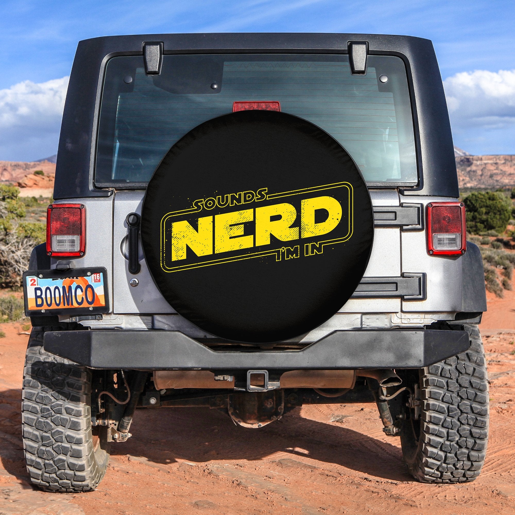 Sounds Nerd Spare Tire Cover Gift For Campers