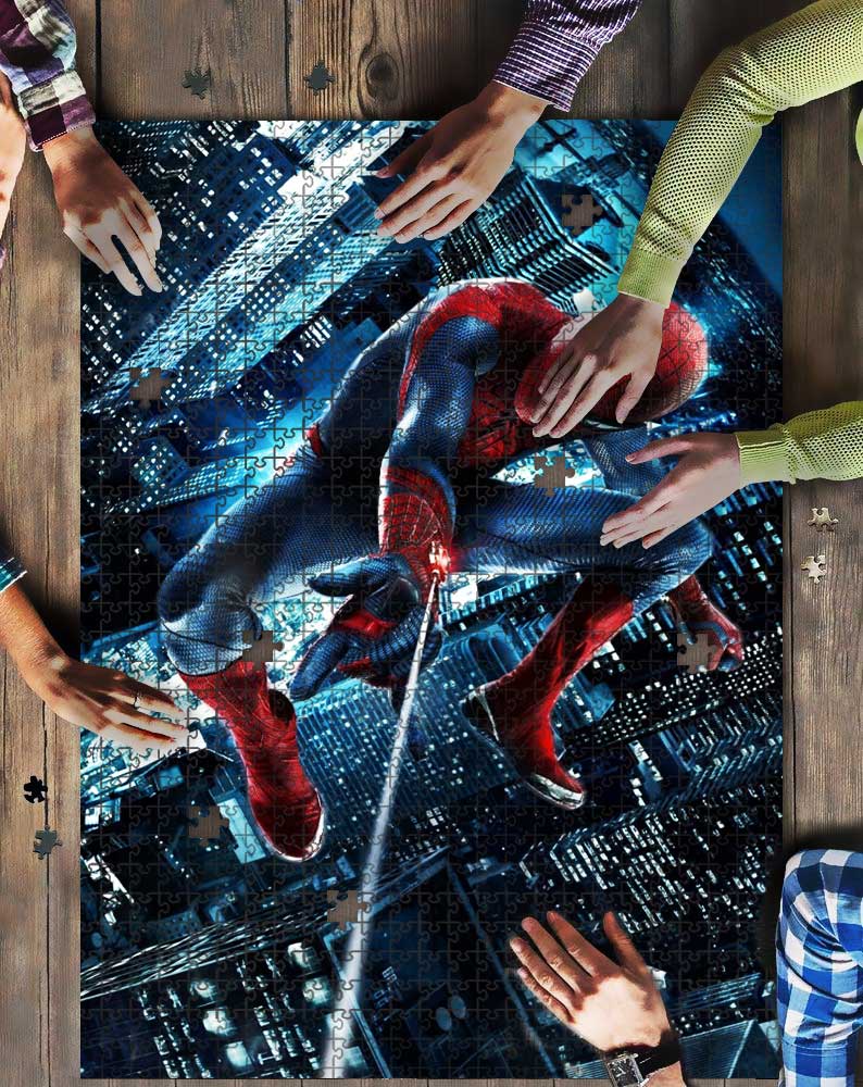 Spiderman Mock Jigsaw Puzzle