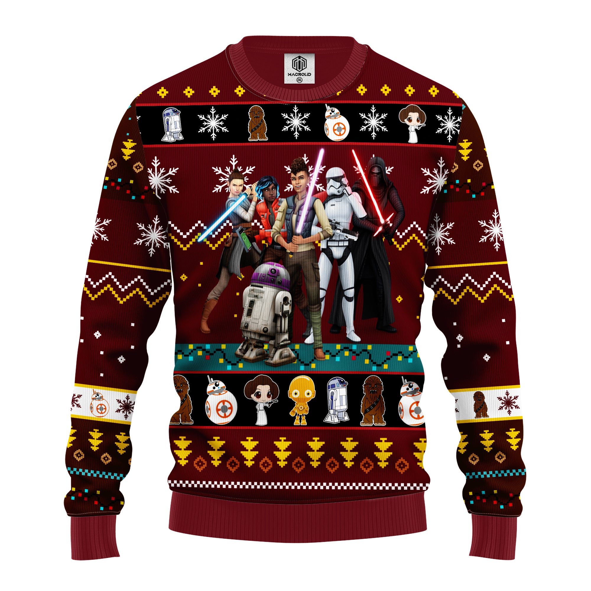 Star Wars Dark Ugly Christmas Sweater Amazing Gift Idea Thanksgiving Gift