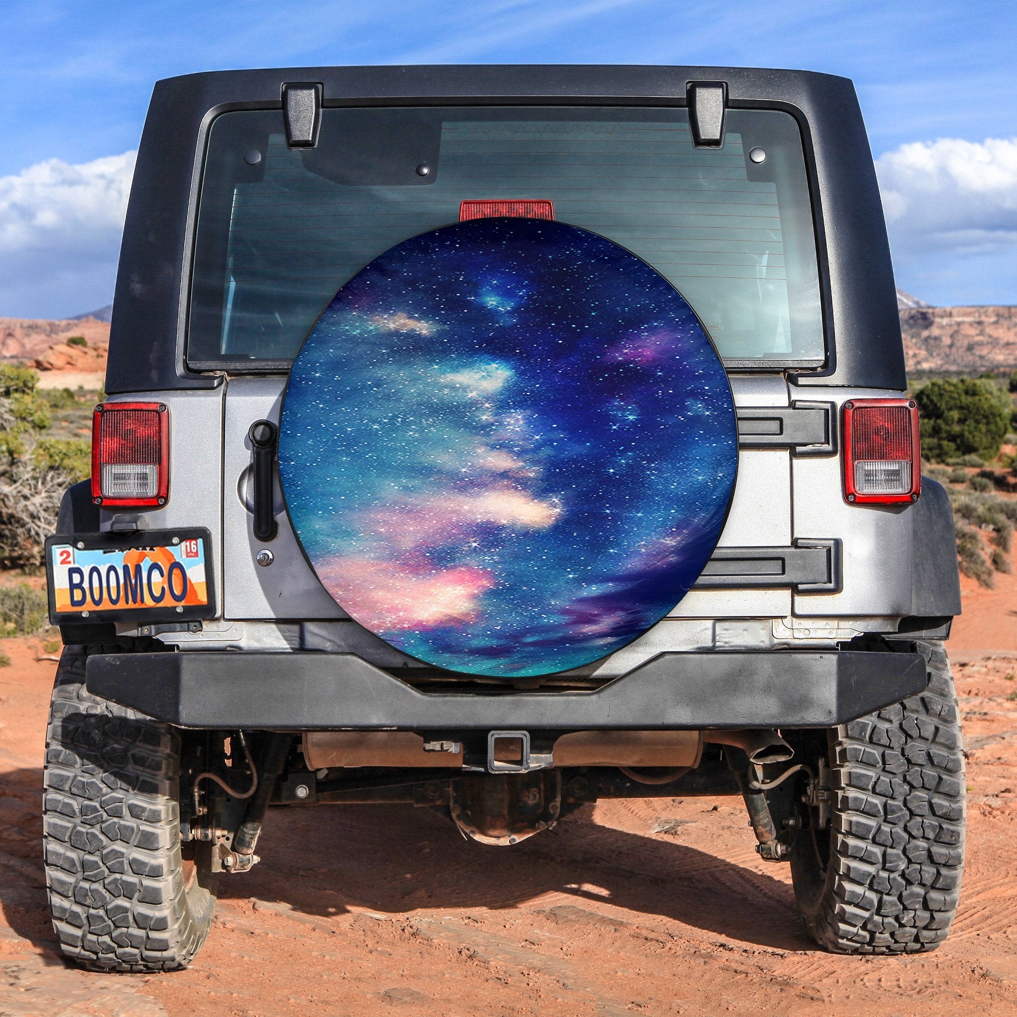 Stary Sky Spare Tire Cover Gift For Campers