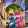 Stitch And Angel Mock Jigsaw Puzzle Kid Toys