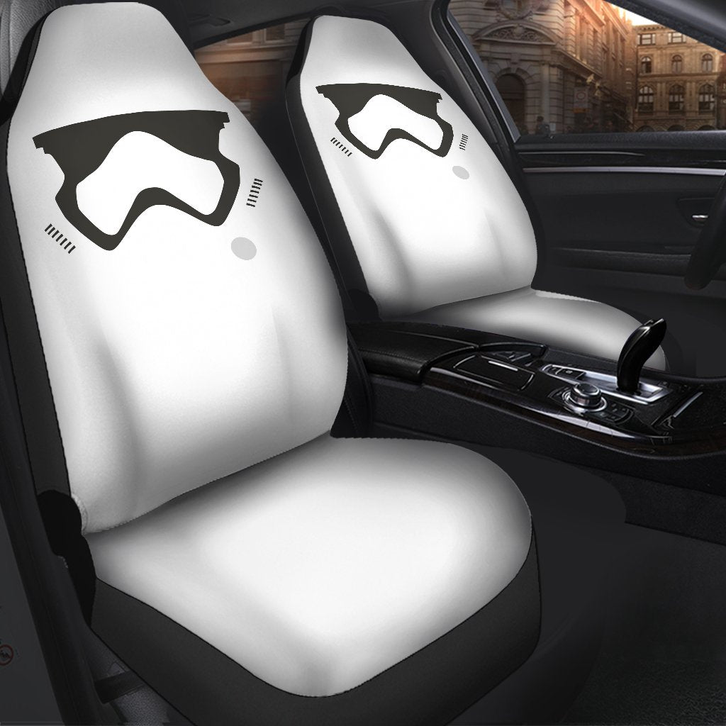 Stormstrooper Face Seat Covers