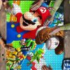 Super Mario Baseball Mock Jigsaw Puzzle Kid Toys