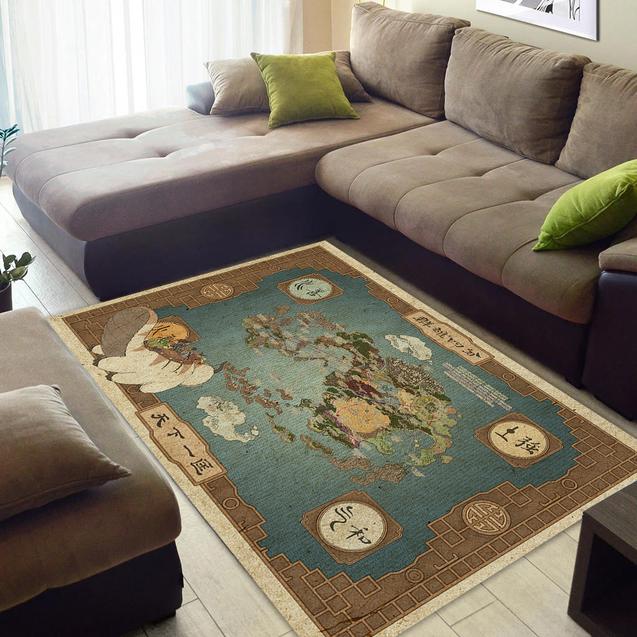 The Last Air Bender Area Rug Home Decor Bedroom Living Room Decor