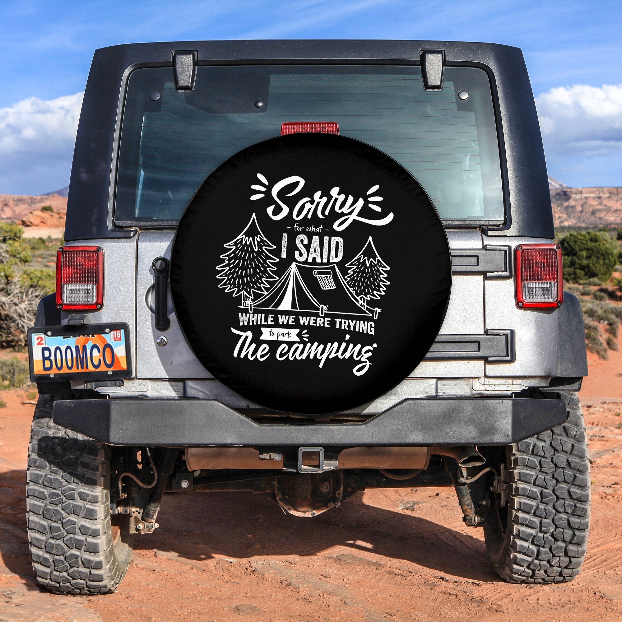 The Camping Spare Tire Cover Gift For Campers