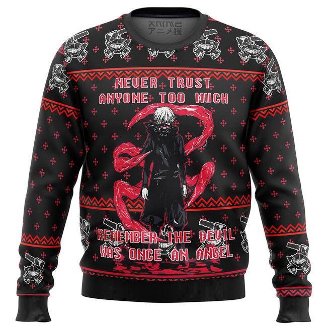 Tokyo Ghoul Trust Premium Ugly Christmas Sweater Amazing Gift Idea Thanksgiving Gift
