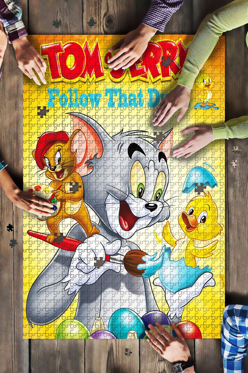 Tom And Jerry Friends Jigsaw Puzzle Mc