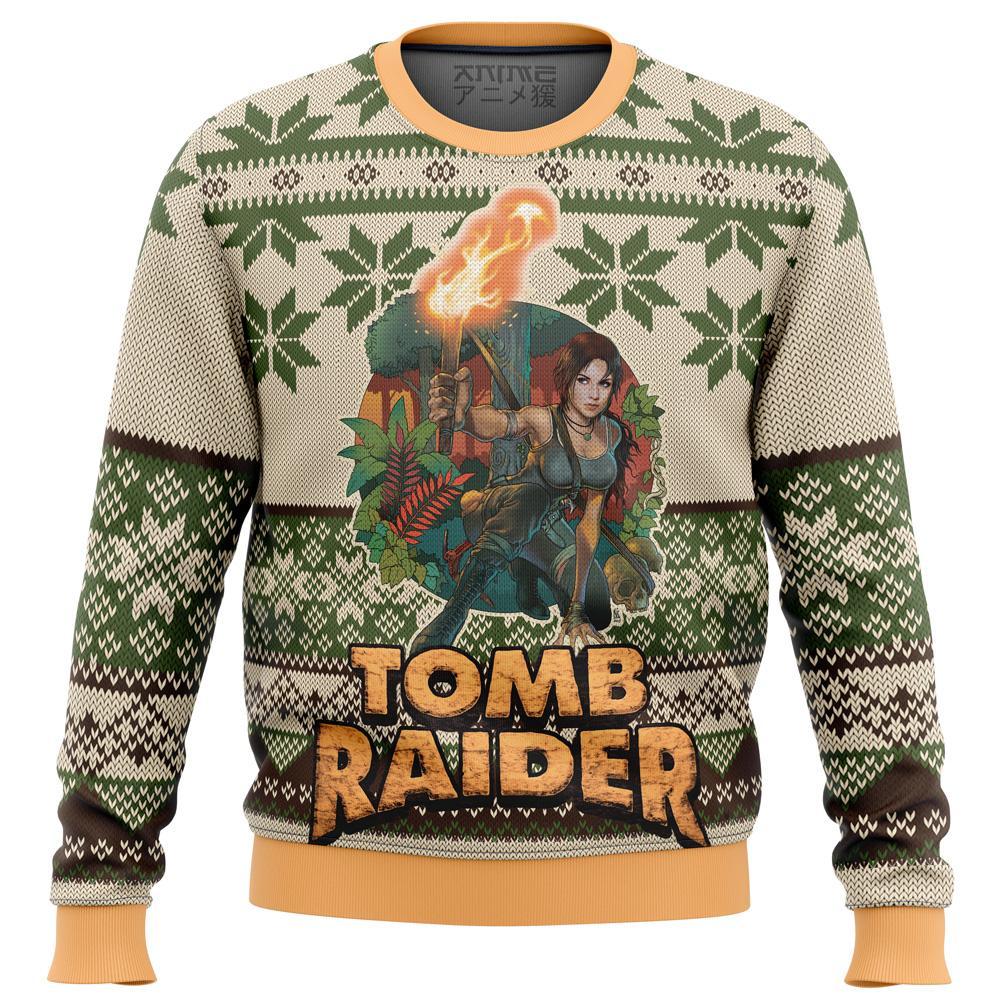 Tomb Raider Alt Premium Ugly Christmas Sweater Amazing Gift Idea Thanksgiving Gift