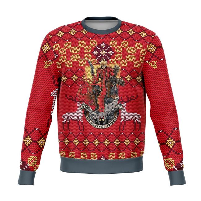 Trigun Premium Ugly Christmas Sweater Amazing Gift Idea Thanksgiving Gift