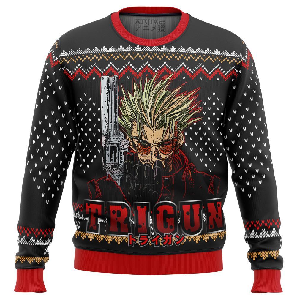 Trigun Vash Emblem Premium Ugly Christmas Sweater Amazing Gift Idea Thanksgiving Gift