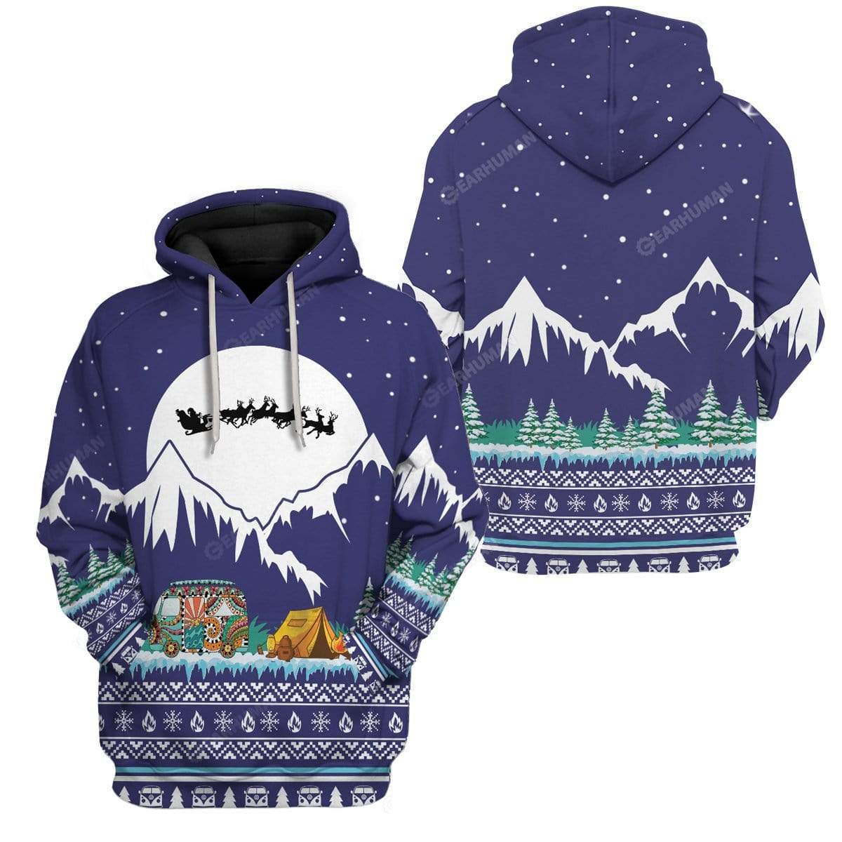 Ugly Christmas 2 Camping Custom Hoodie Amazing Gift Idea