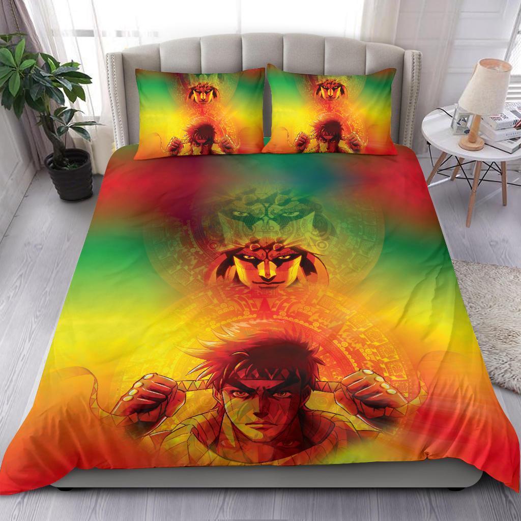 Vibing Battle Tendency Jojo'S Bizarre Adventure Bedding SetDuvet Cover And Pillowcase Set