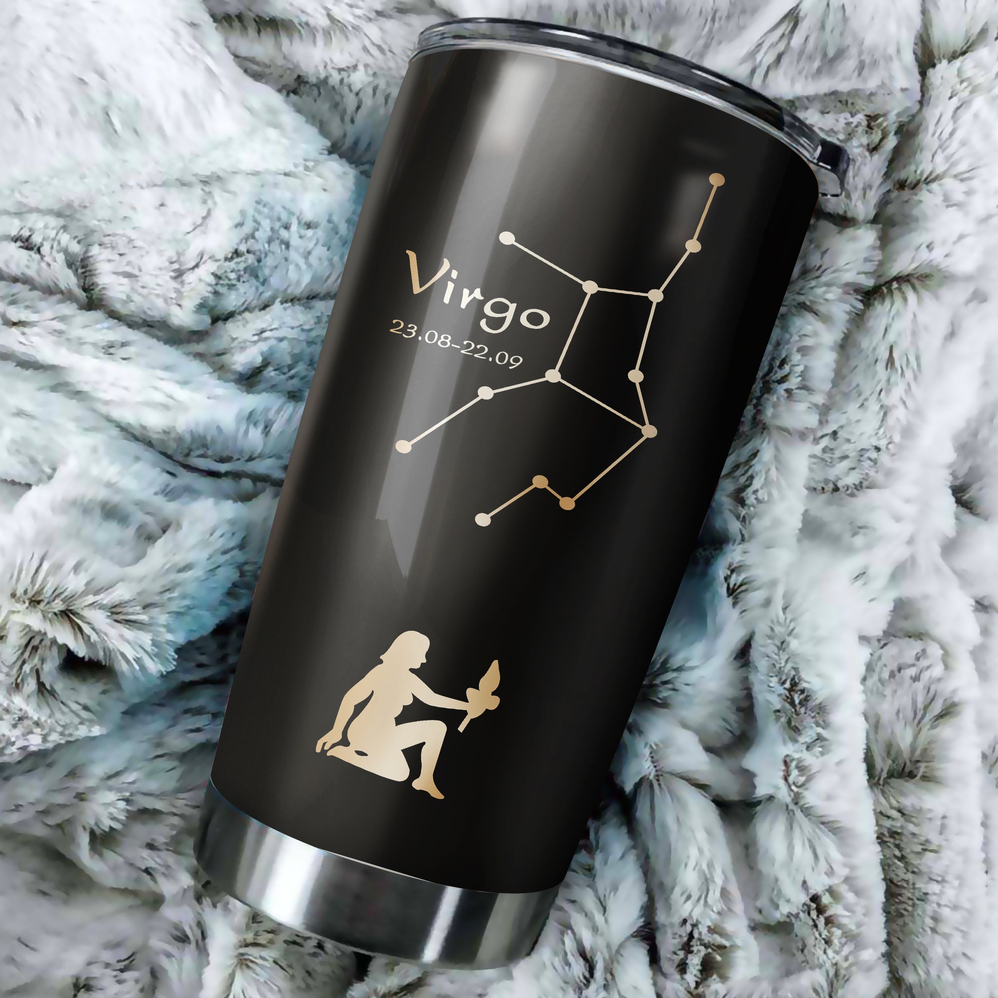 Virgo Tumbler Perfect Birthday Best Gift Stainless Traveling Mugs 2021