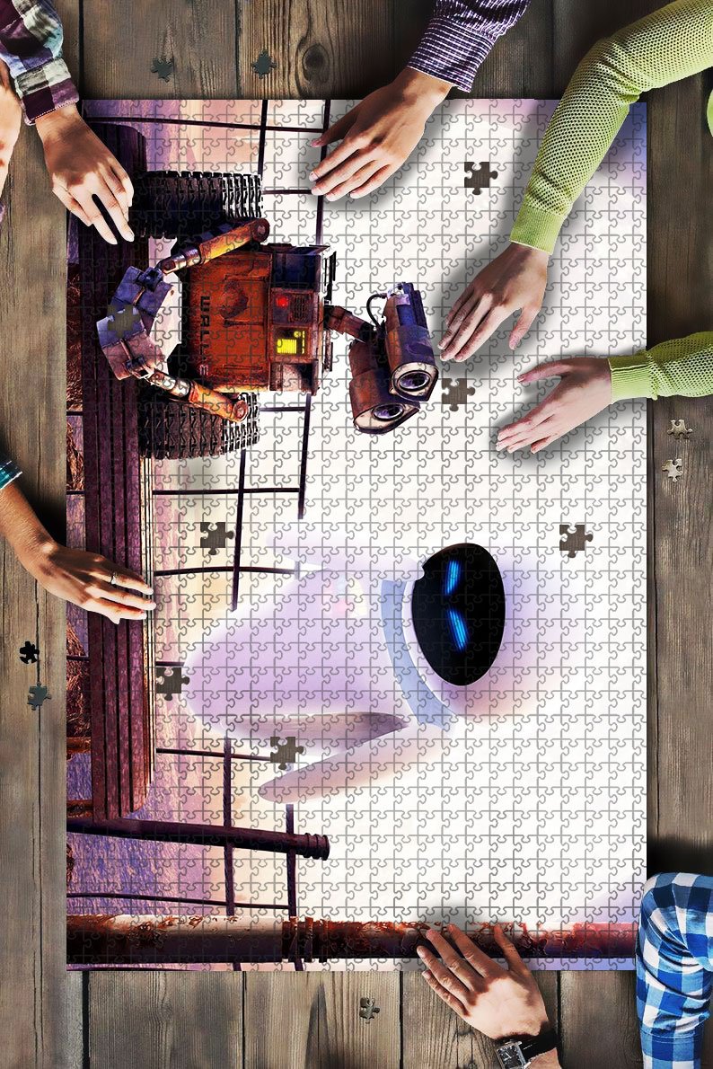 Wall E Couple Jigsaw Puzzle Mc