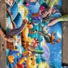 Winnie The Pooh At Night Jigsaw Puzzle Mc