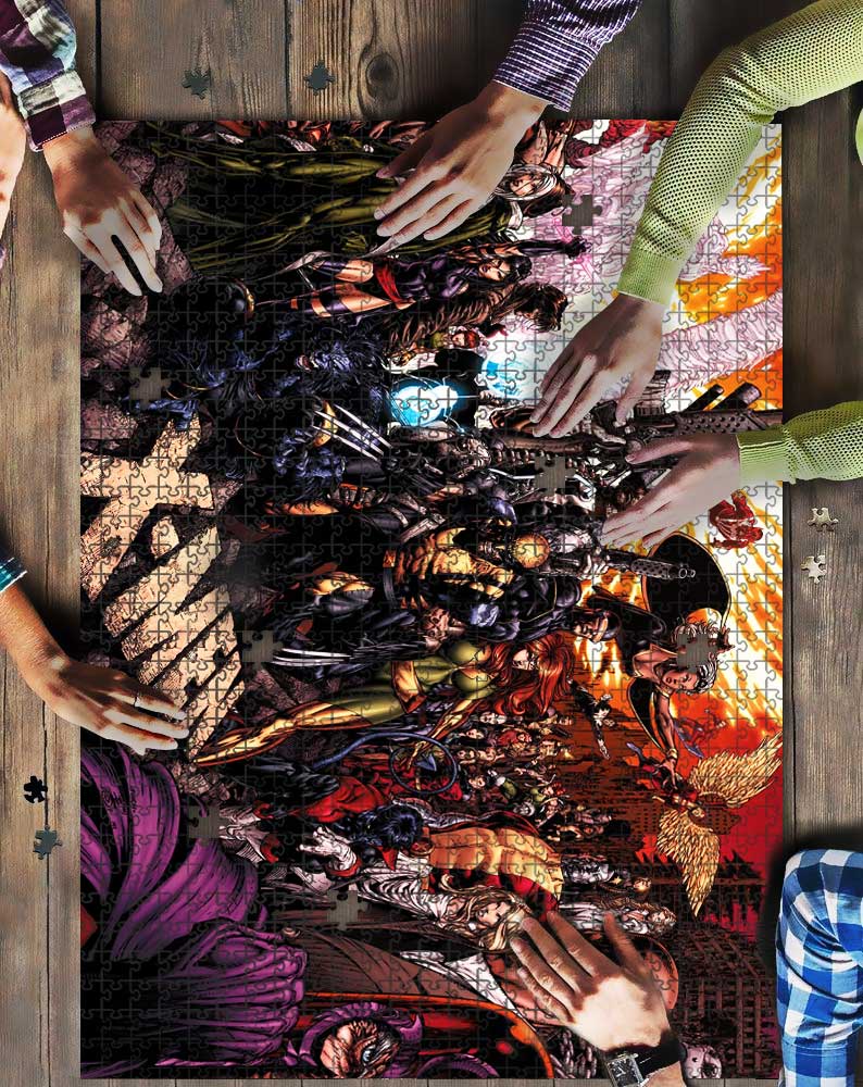 X-Men Mock Jigsaw Puzzle