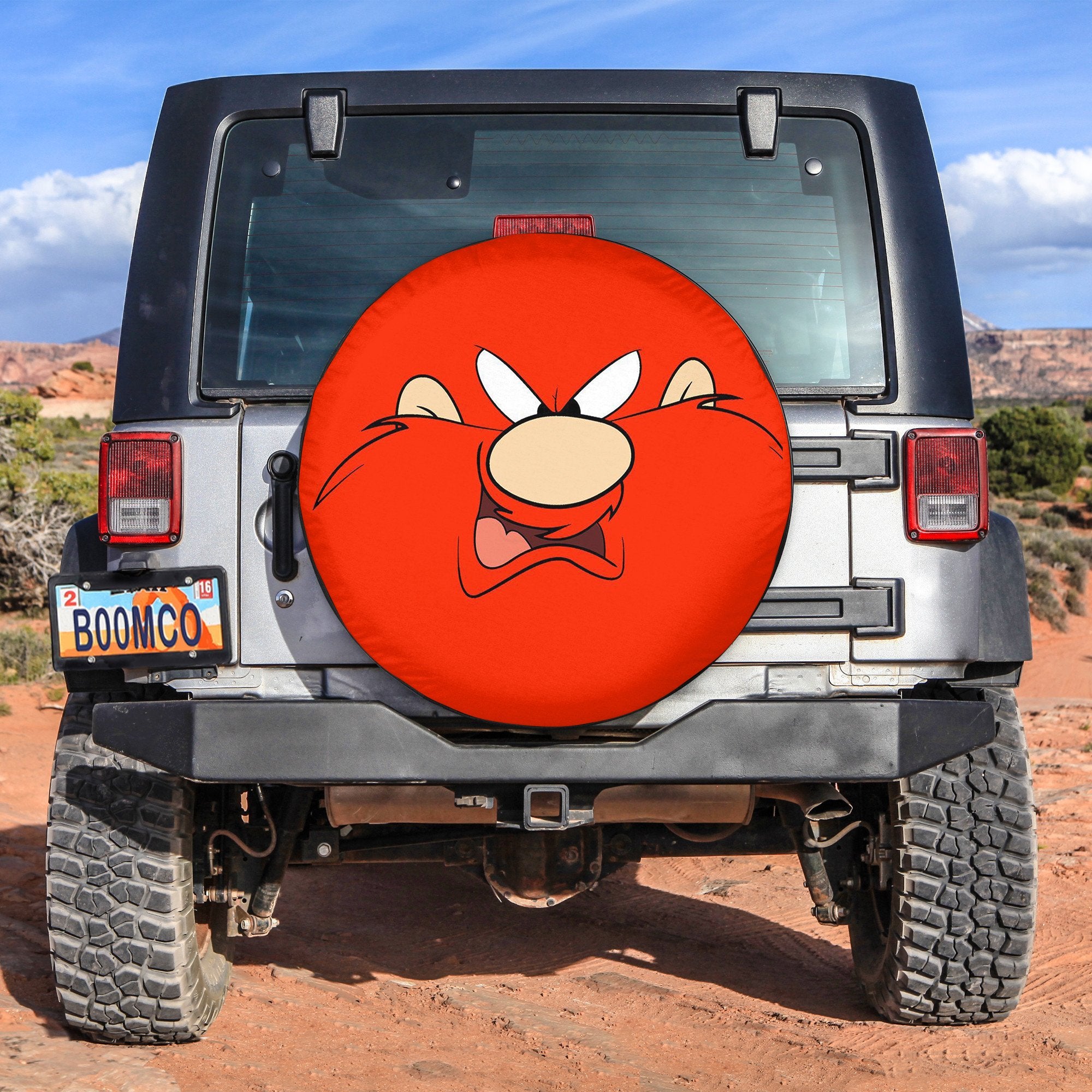 Yosemite Sam Spare Tire Cover Gift For Campers