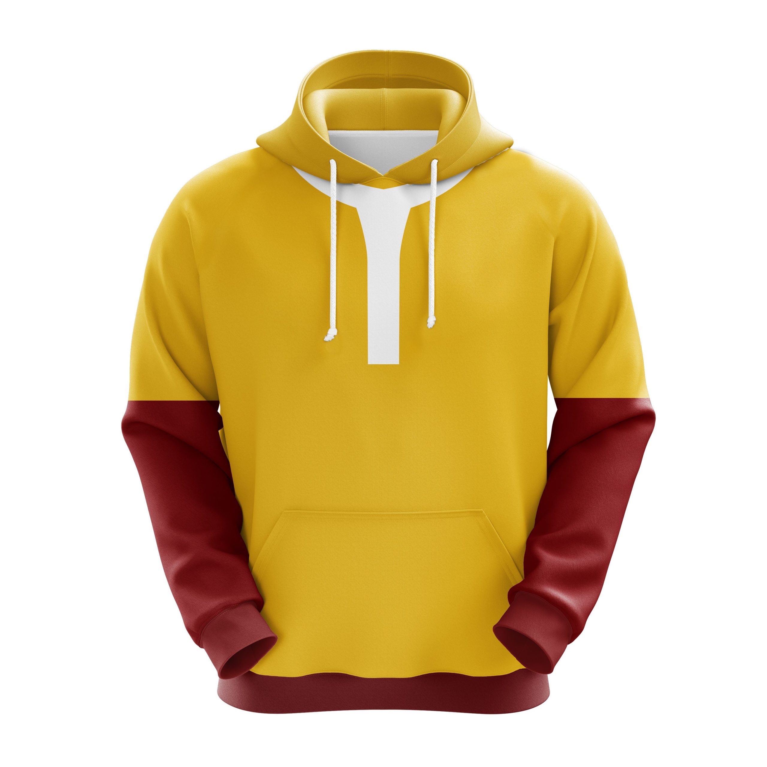 Saitama One Punch Man Outfit Cosplay Anime Hoodie Amazing Gift Idea