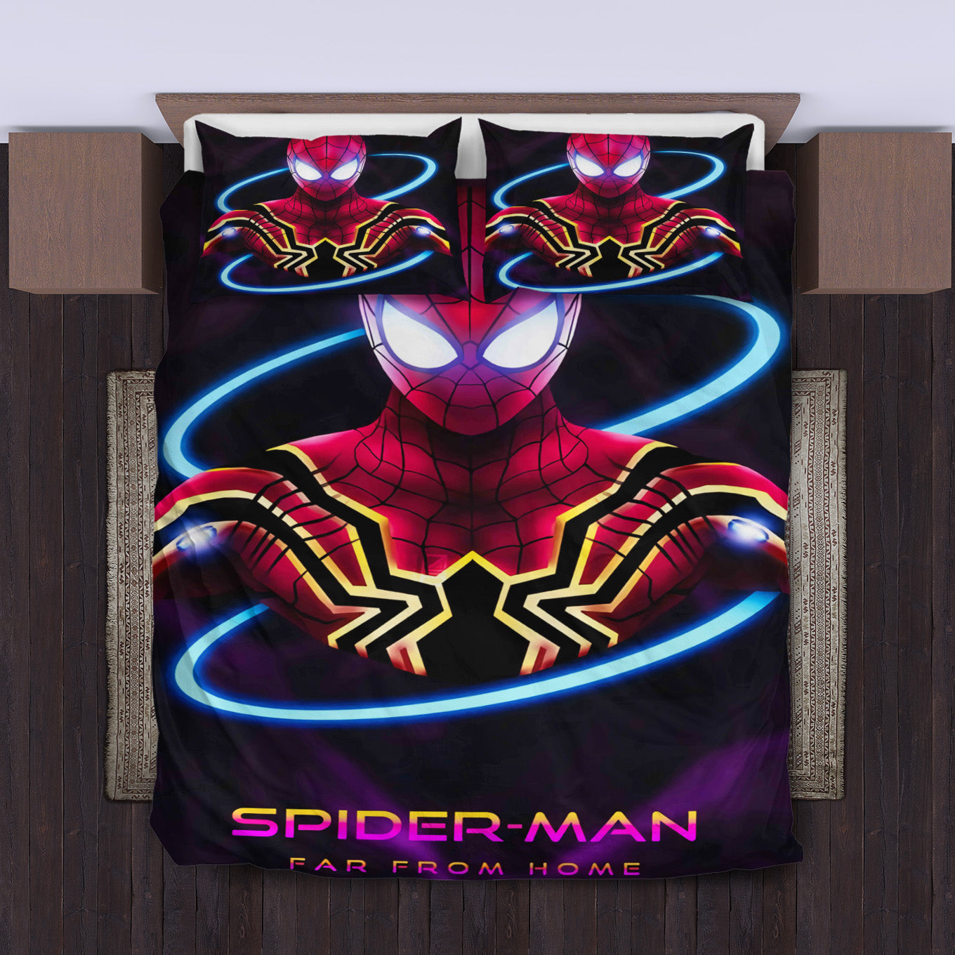 Spider-Man Far From Home Bedding Set Duvet Cover And Pillowcase Set