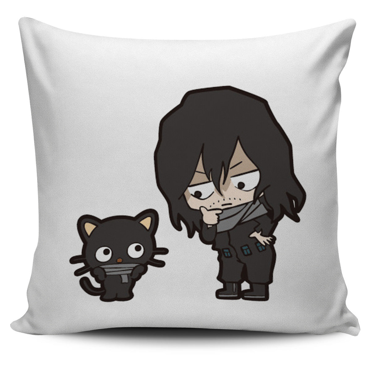 Shota Aizawa & Chococat Pillow Covers