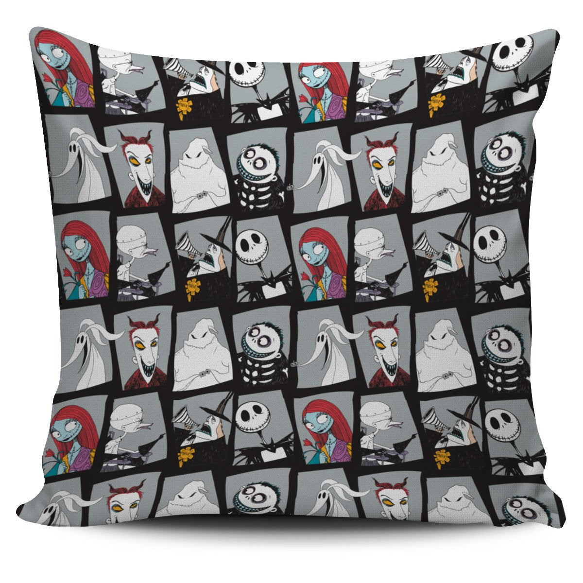 Nightmare Before Christmas Pillow Cover