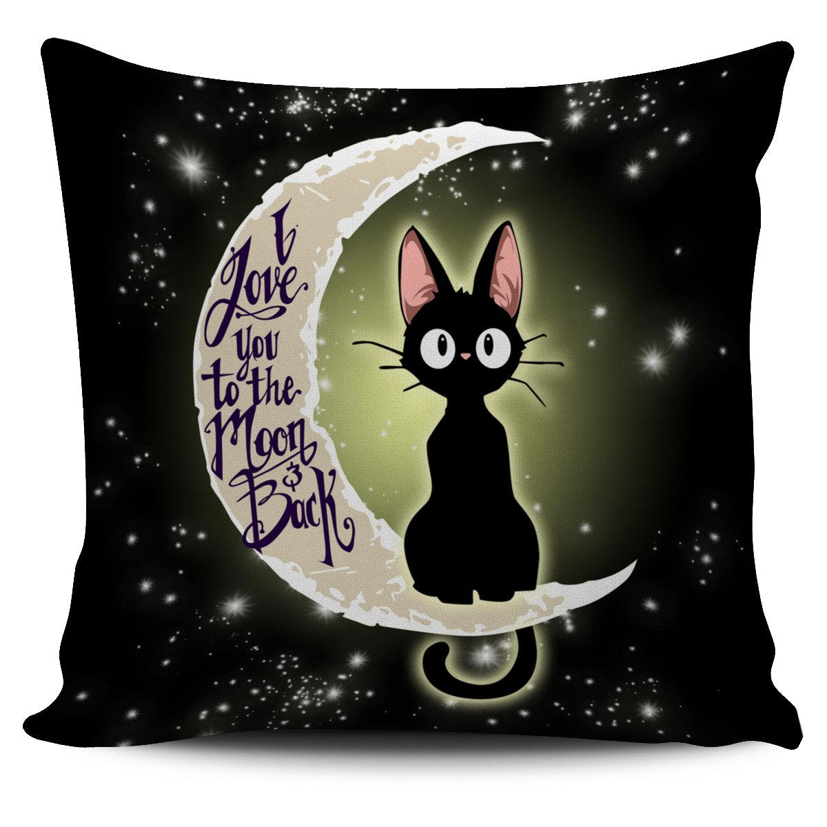 Jiji Cat Kiki'S Delivery Service Pillow Covers