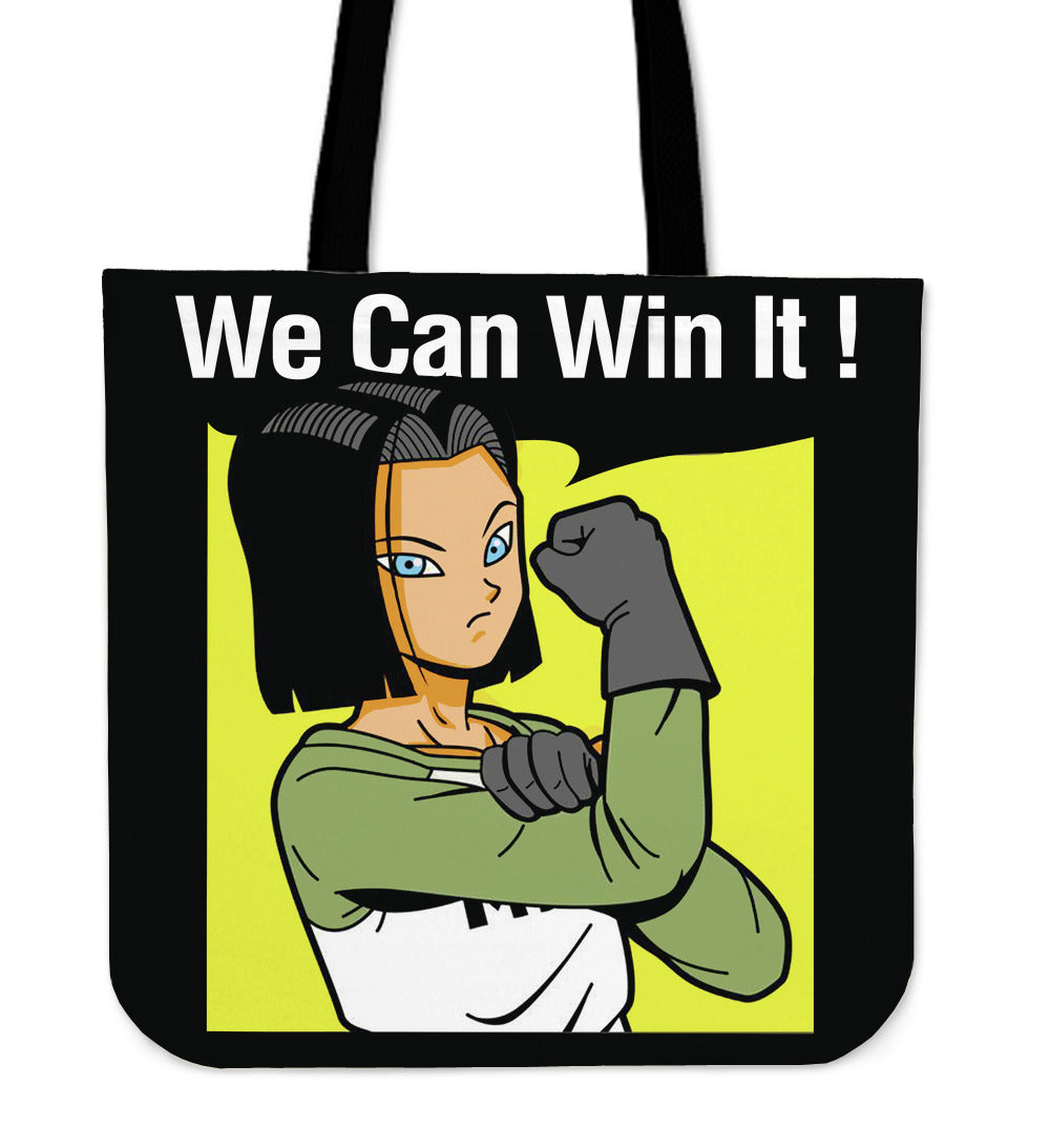 Android 17 Tote Bag