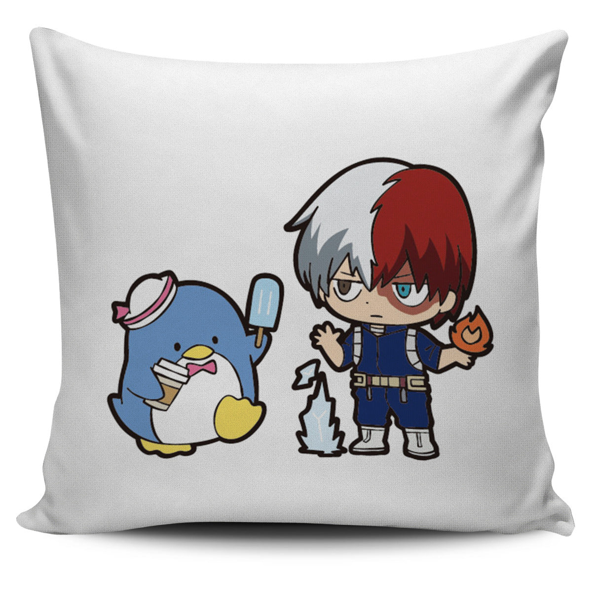 Shoto Todoroki & Tuxedo Sam Pillow Covers