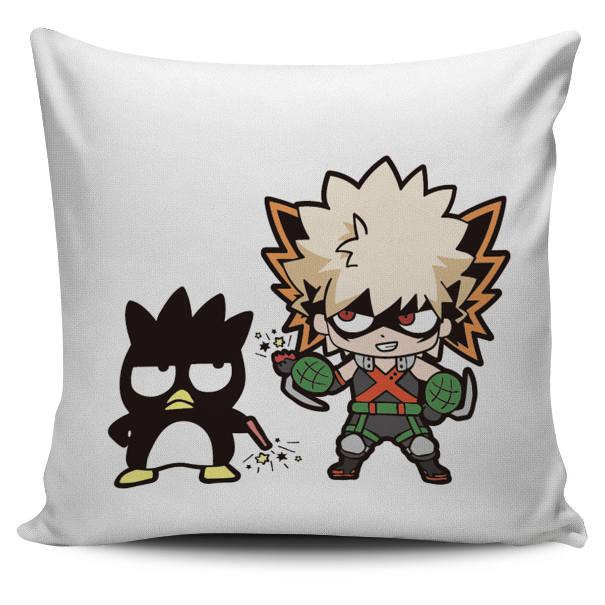 Katsuki Bakugo & Bad Badtz-Maru Pillow Covers