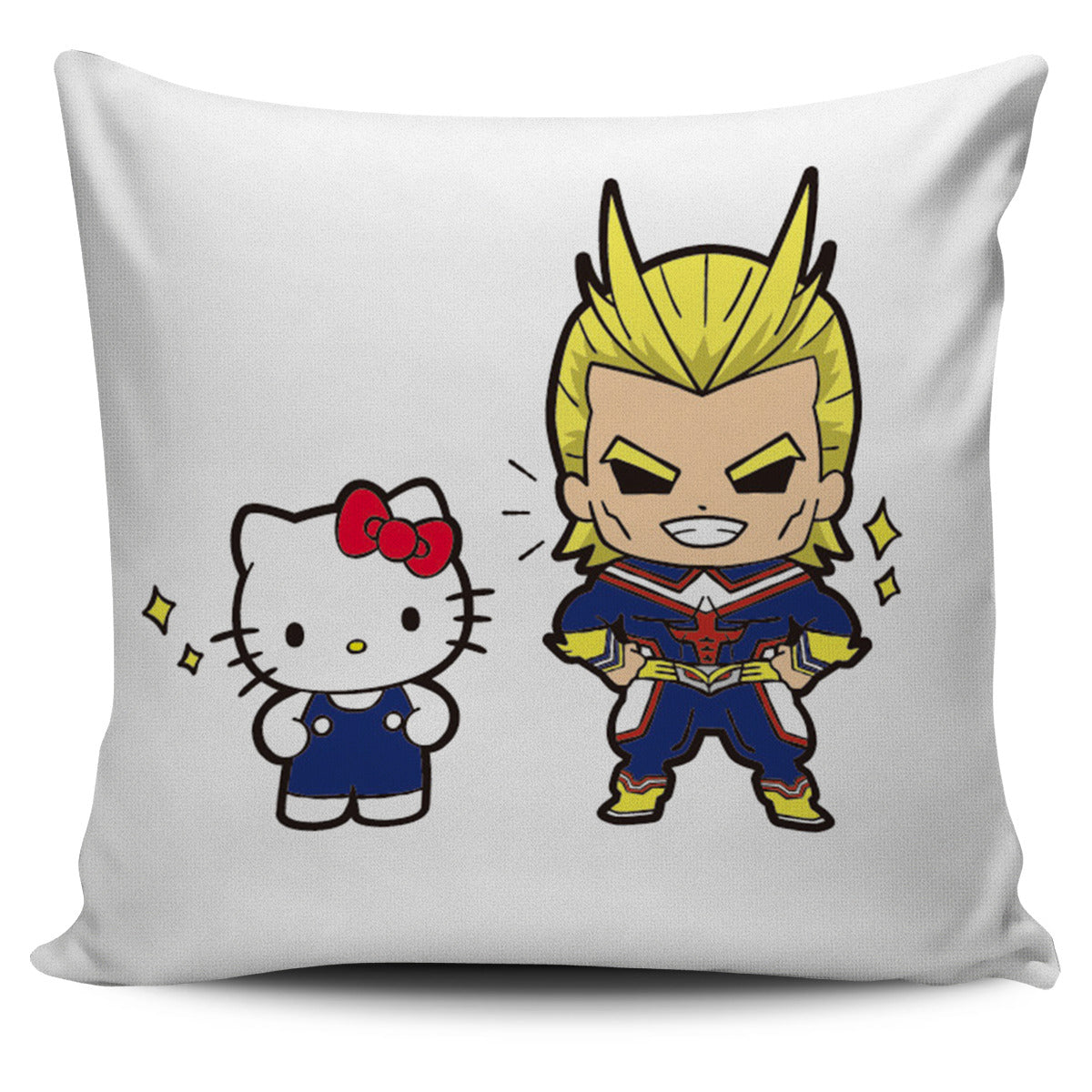 All Might & Hello Kitty Pillow Covers