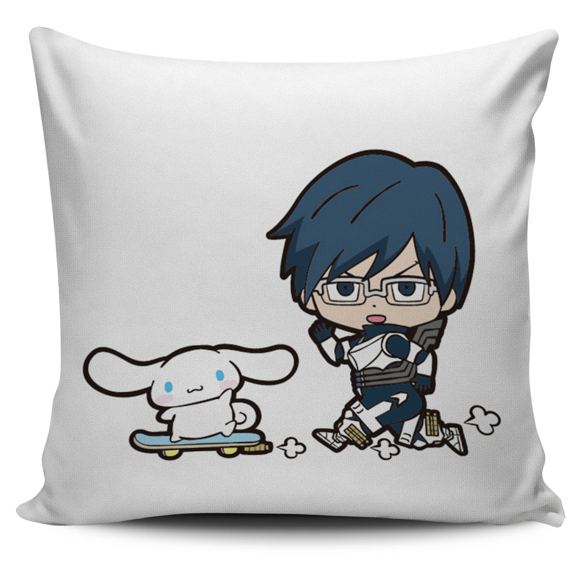 Tenya Iida & Cinnamoroll Pillow Covers