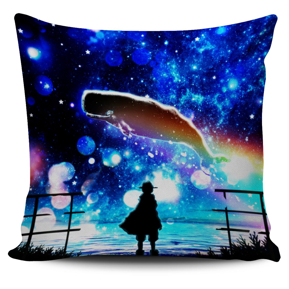 Boy And Whale Fairy Tail Pillow Covers