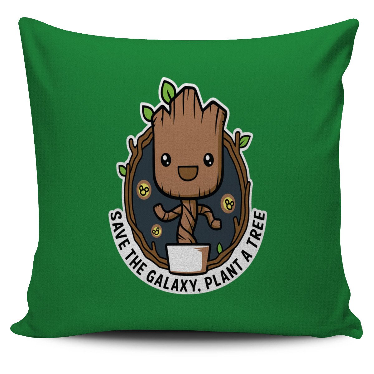 Baby Groot Pillow Cover