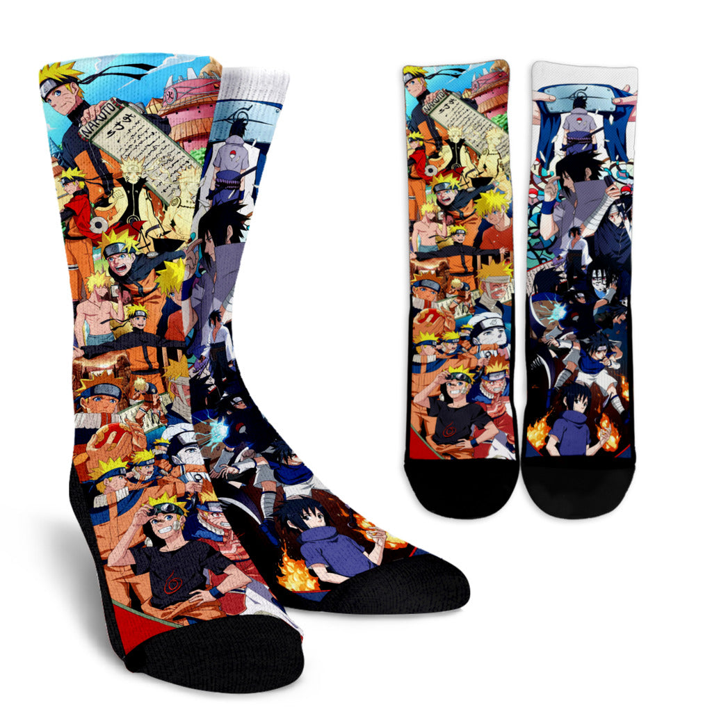 Naruto Sasuke Socks 1