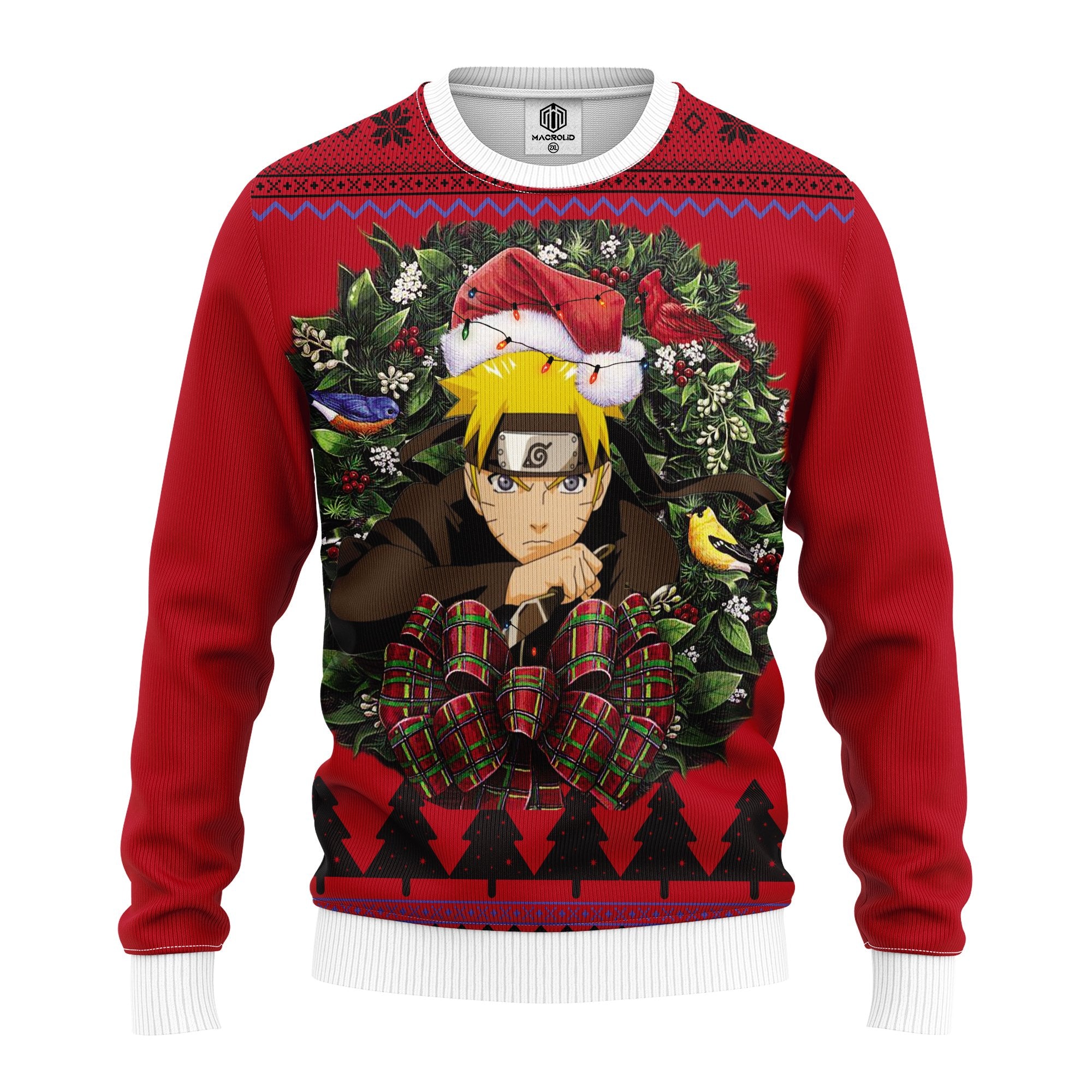 Naruto Cool Noel Mc Ugly Christmas Sweater Thanksgiving Gift