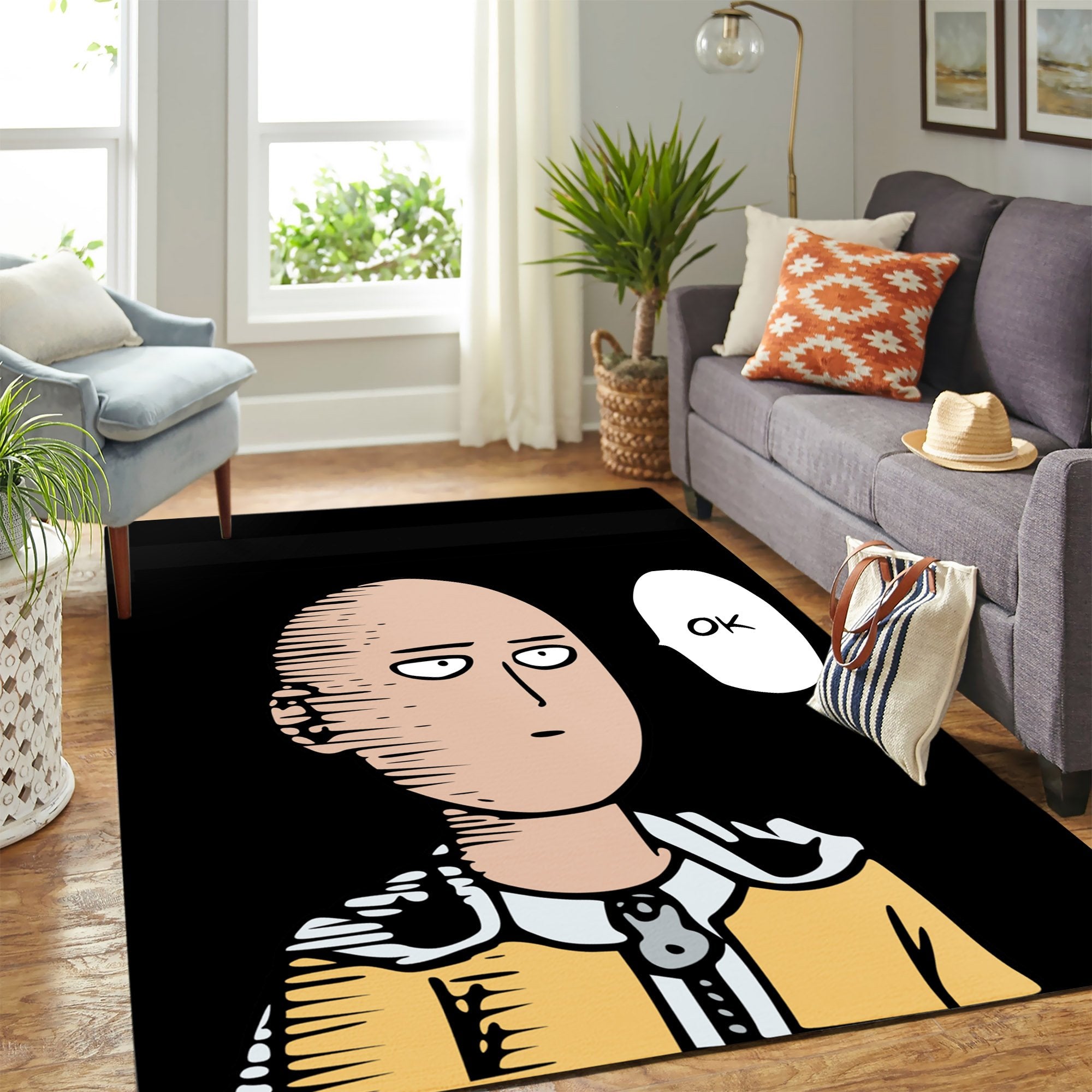 Saitama One Punch Carpet