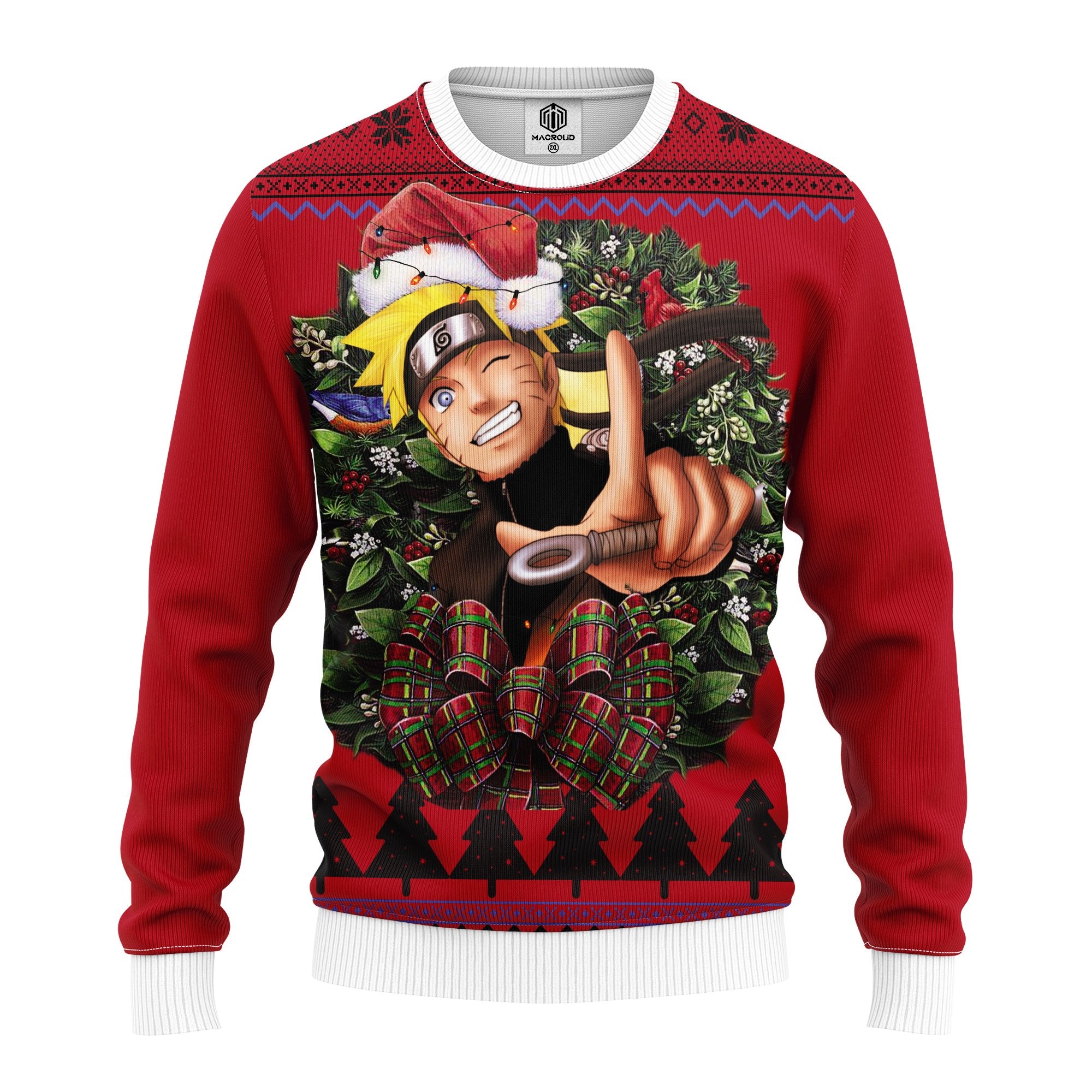 Naruto Noel Mc Ugly Christmas Sweater Thanksgiving Gift