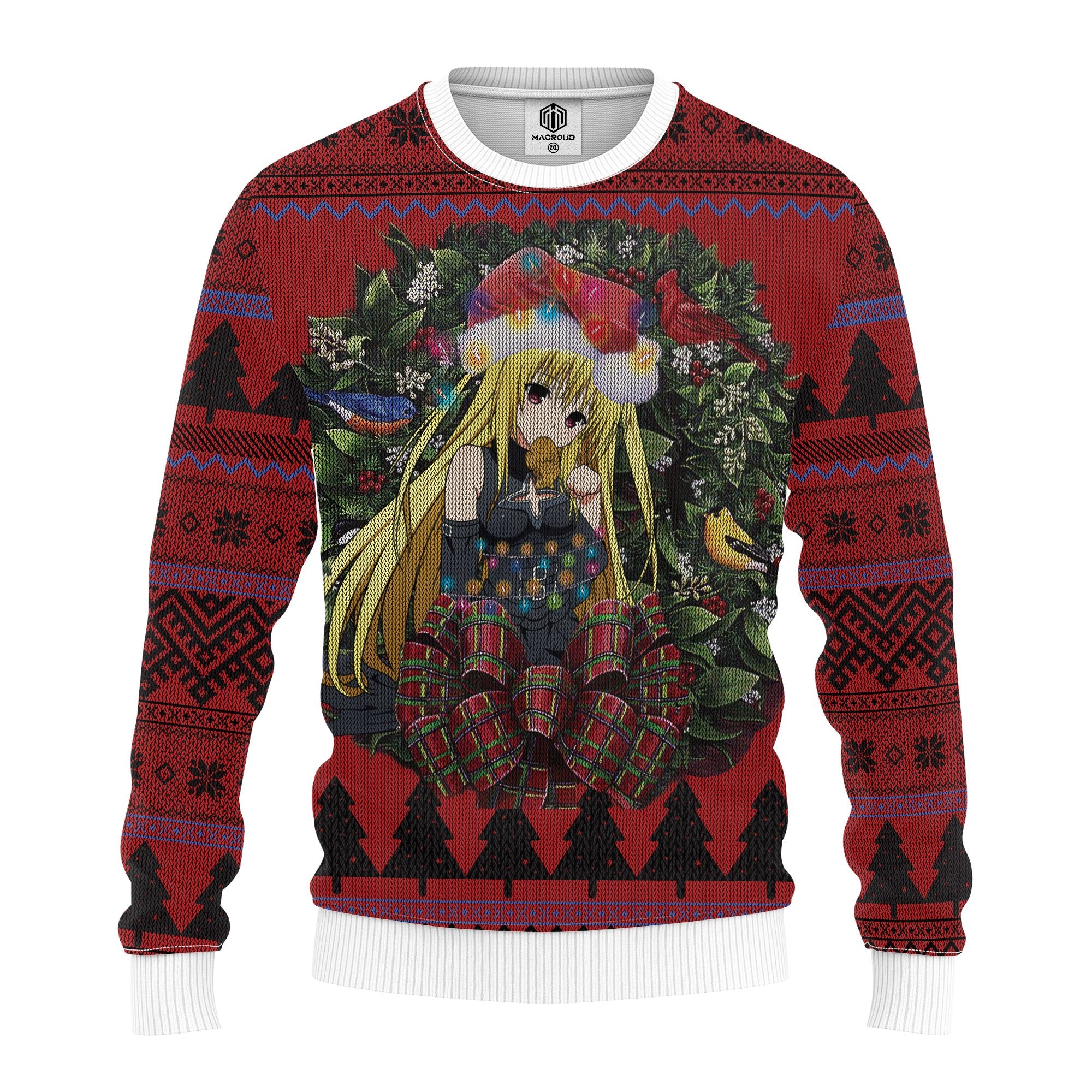 Yami To Love Ru Darkness Mc Ugly Christmas Sweater Thanksgiving Gift