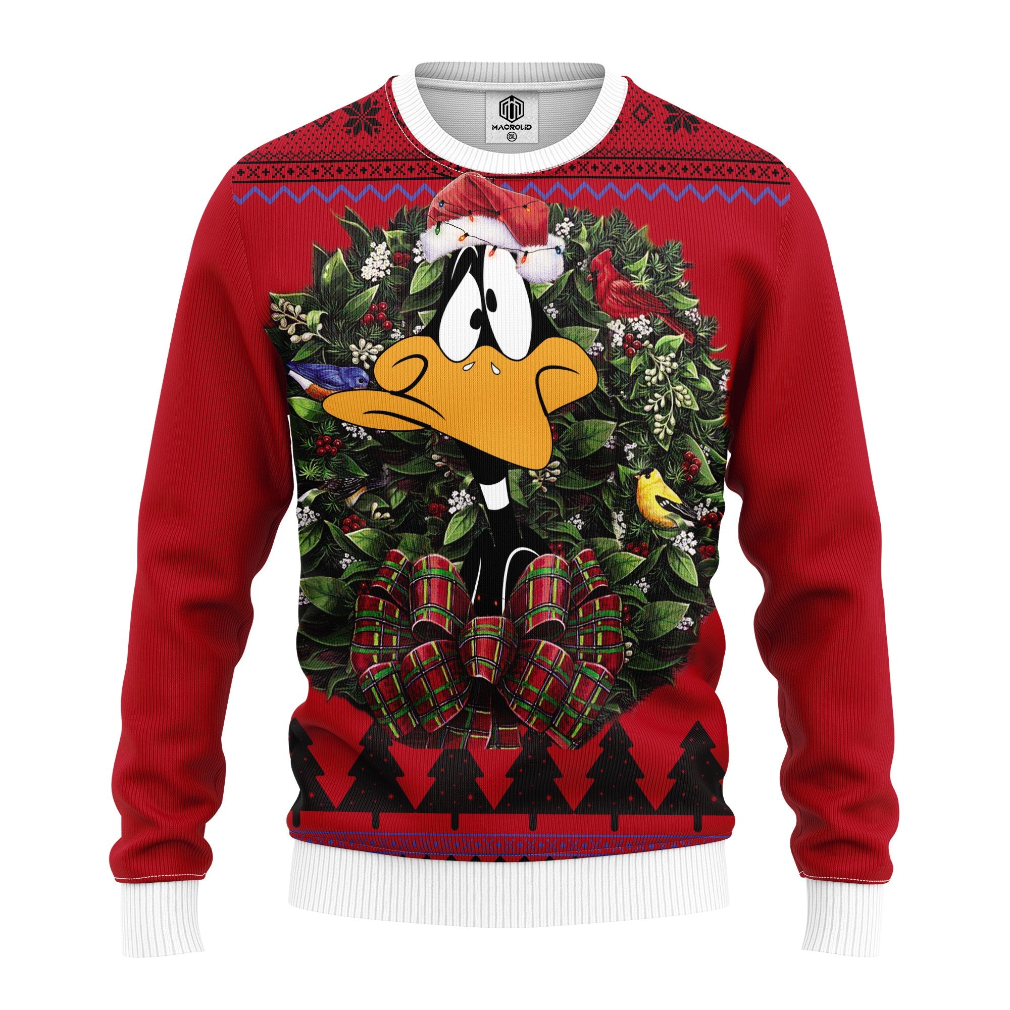 Daffy Duck Noel Mc Ugly Christmas Sweater Thanksgiving Gift